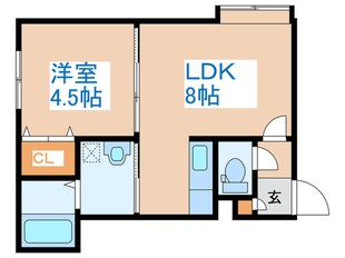 アーバン・ハウス1の物件間取画像